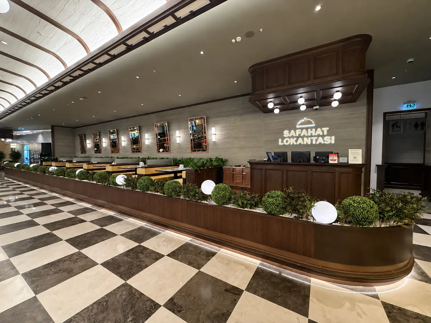 Artstone | Heebon, Rammed and Libree Artstone wall panels at Safahat Restaurant