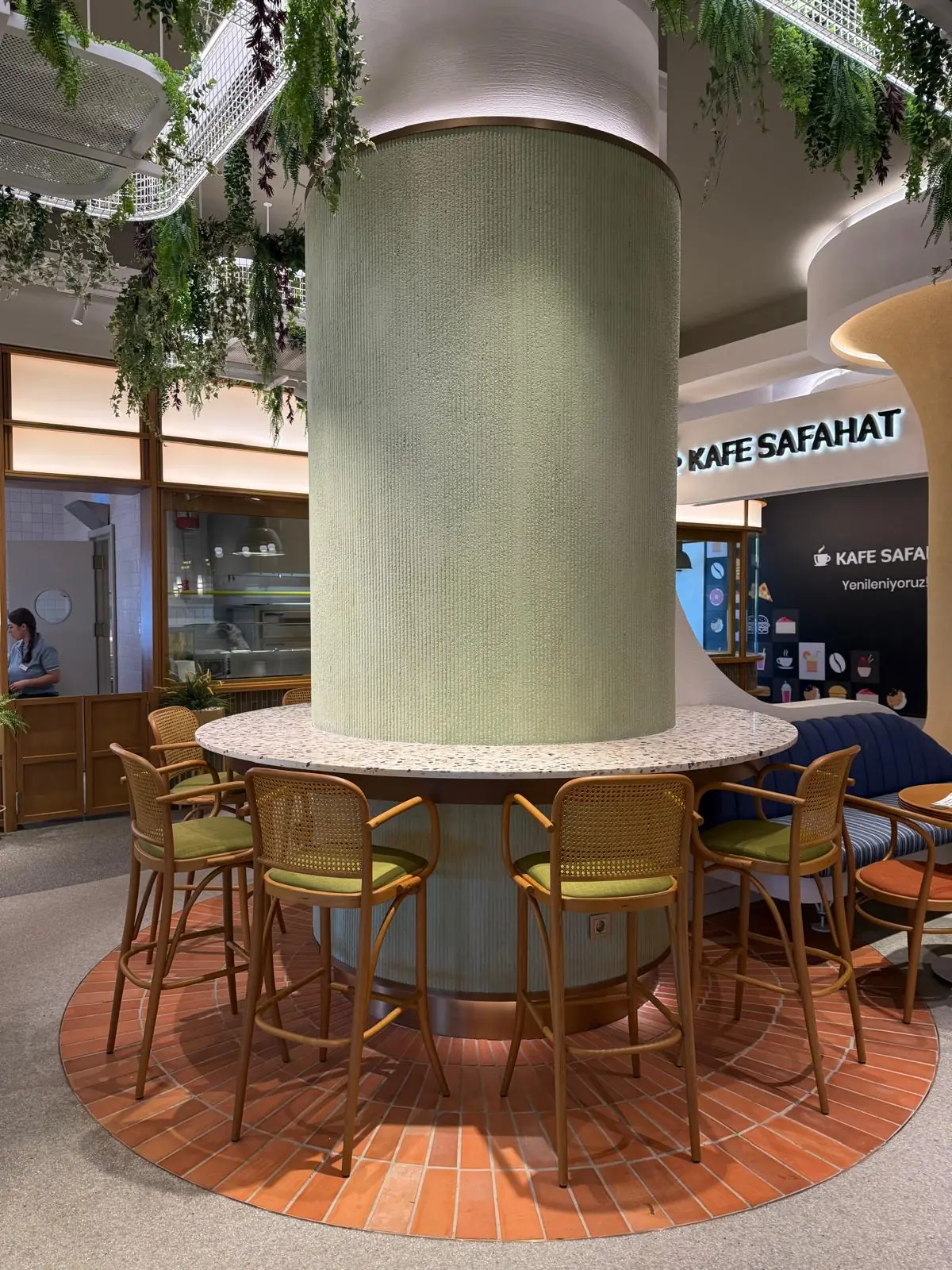Artstone | Heebon, Rammed and Libree Artstone wall panels at Safahat Restaurant