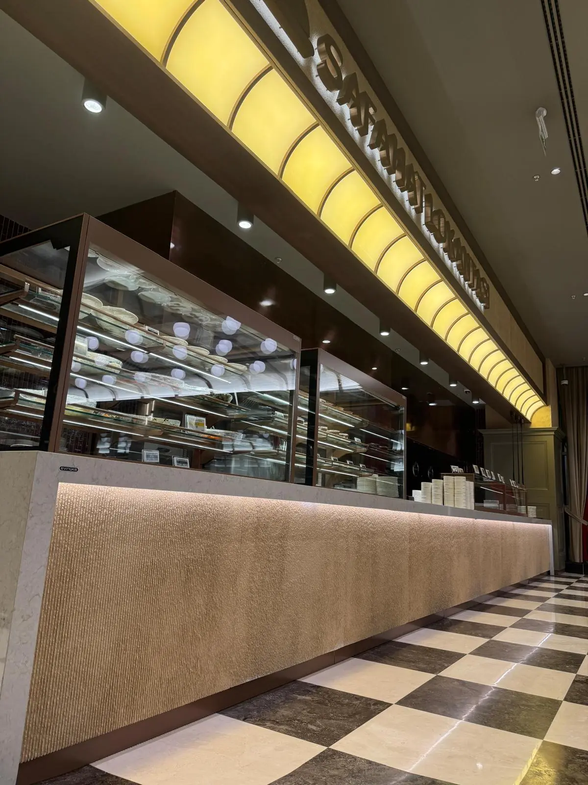 Artstone | Heebon, Rammed and Libree Artstone wall panels at Safahat Restaurant